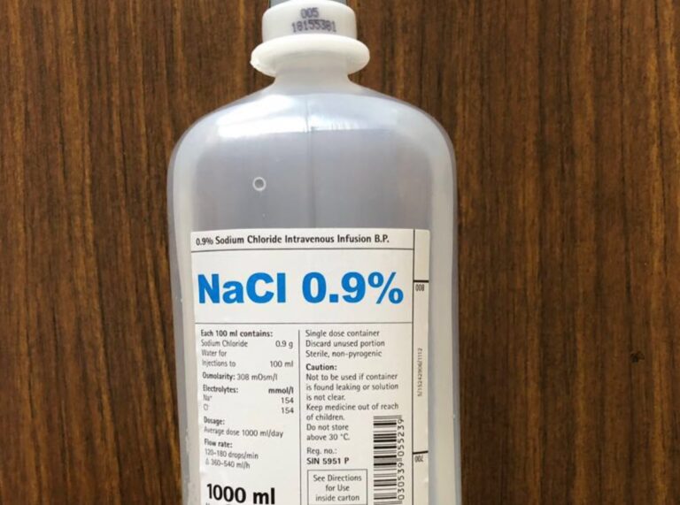 How the Prefilled 0.9 Sodium Chloride IV Solution Shortage Is